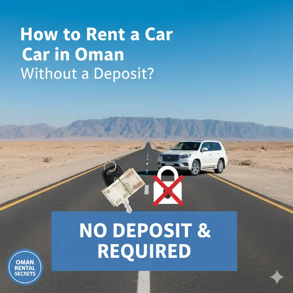 How to rent a car in Oman without a deposit?